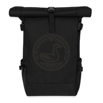 Zodiaque amérindien d’oie - Sac à dos roll top - noir - Devant
