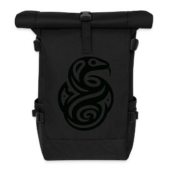 Serpent zodiaque amérindien - Sac à dos roll top - noir - Devant