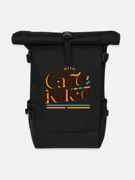 Ciao Kakao - Rolltop Rucksack - Schwarz