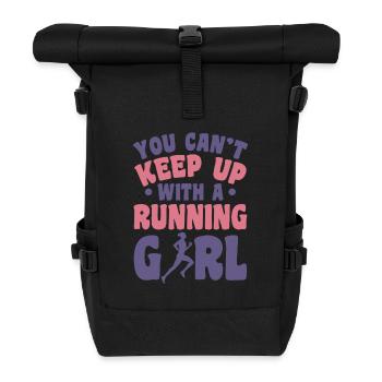 Runner - Roll Top Backpack - black - Front