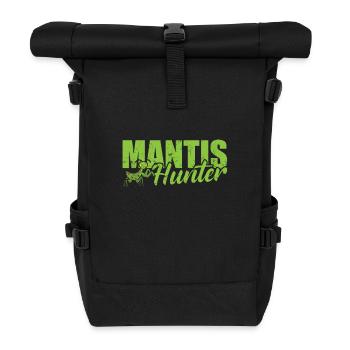 Mantis Hunter - Rolltop Rucksack - Schwarz - Vorne