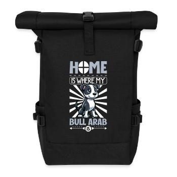 Zuhause - Bull Arab - Rolltop Rucksack - Schwarz - Vorne