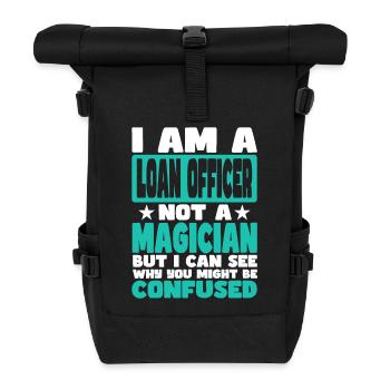 Loan Officer - Roll Top Backpack - black - Front