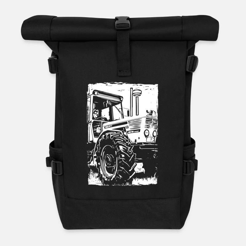Traktor 13006 special - Rolltop Rucksack - Schwarz