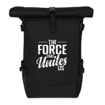 La force qui nous unit - Sac à dos roll top - noir - Devant
