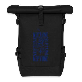Neptune - Roll Top Backpack - black - Front