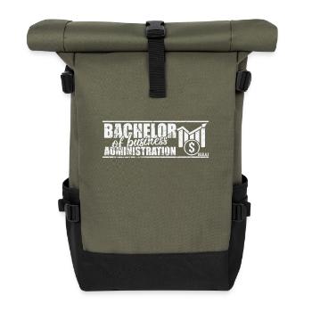 Baccalauréat en administration des affaires Gestion des affaires - Sac à dos roll top - olive/noir - Devant