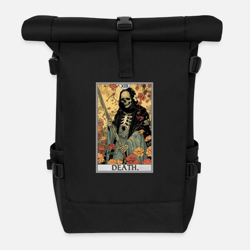 Tarocchi Carta Tarocchi Carta Morte - Zaino Rolltop - nero