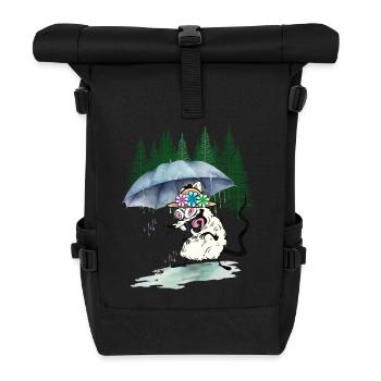Parapluie Enfants Enfant Rat Forêt Randonnée - Sac à dos roll top - noir - Devant