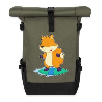 Été de surf Fox Surf - Sac à dos roll top - olive/noir - Devant