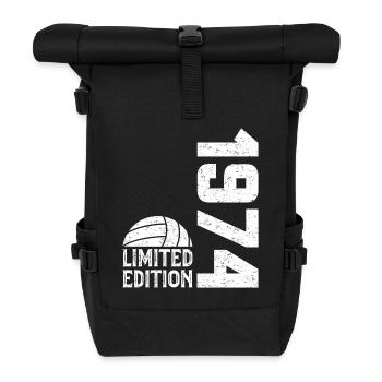 50th Anniversary 1974 Limited Edition Volleyball - Roll Top Backpack - black - Front