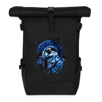 Spartan Helmet Sparta - Roll Top Backpack - black - Front