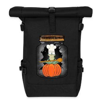 Grenouille Grenouilles Cuisinier Cuisiniers Cuisinier - Sac à dos roll top - noir - Devant