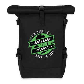 Environmental Scientist I'm Here Environmentalist - Roll Top Backpack - black - Front