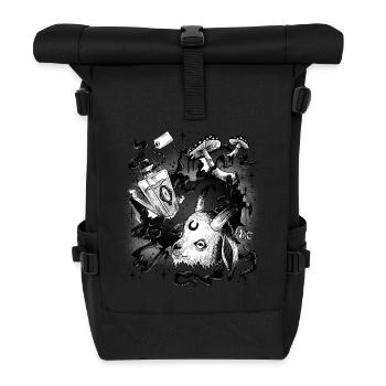 Sorcellerie Magie Mystique Vaudou Magie Magique - Sac à dos roll top - noir - Devant