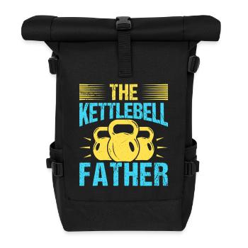 Fanatiques de fitness Le père de kettlebell - Sac à dos roll top - noir - Devant