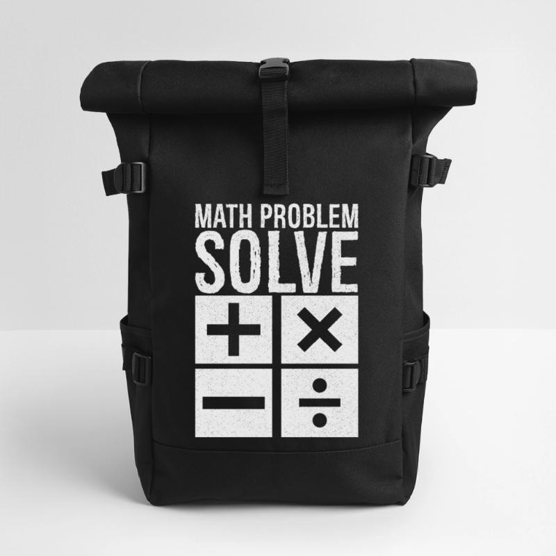 math problem solve Rolltop Rucksack