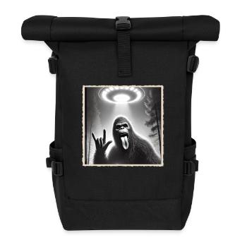Rock, Rocker, Musique rock, Heavy metal, Rock Hand - Sac à dos roll top - noir - Devant
