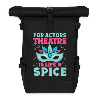 Le théâtre musical est l’idée cadeau de Life ́s Spice - Sac à dos roll top - noir - Devant