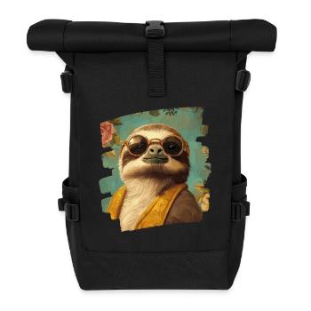 Paresse - Sac à dos roll top - noir - Devant