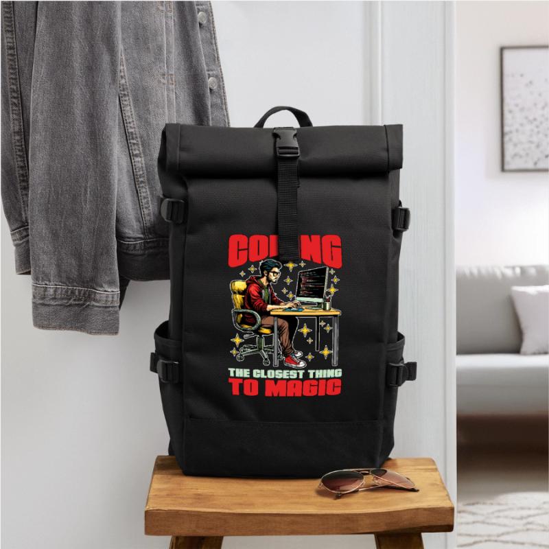 Le codage du codeur est ce qui se rapproche le plus de Magic Developer Sac à dos roll top