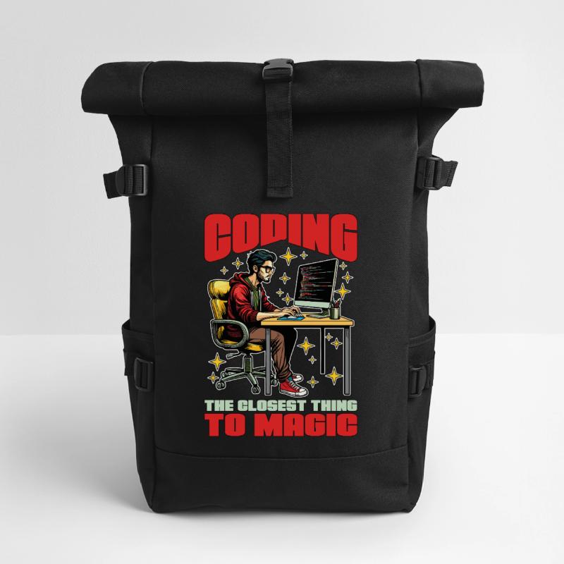 Le codage du codeur est ce qui se rapproche le plus de Magic Developer Sac à dos roll top