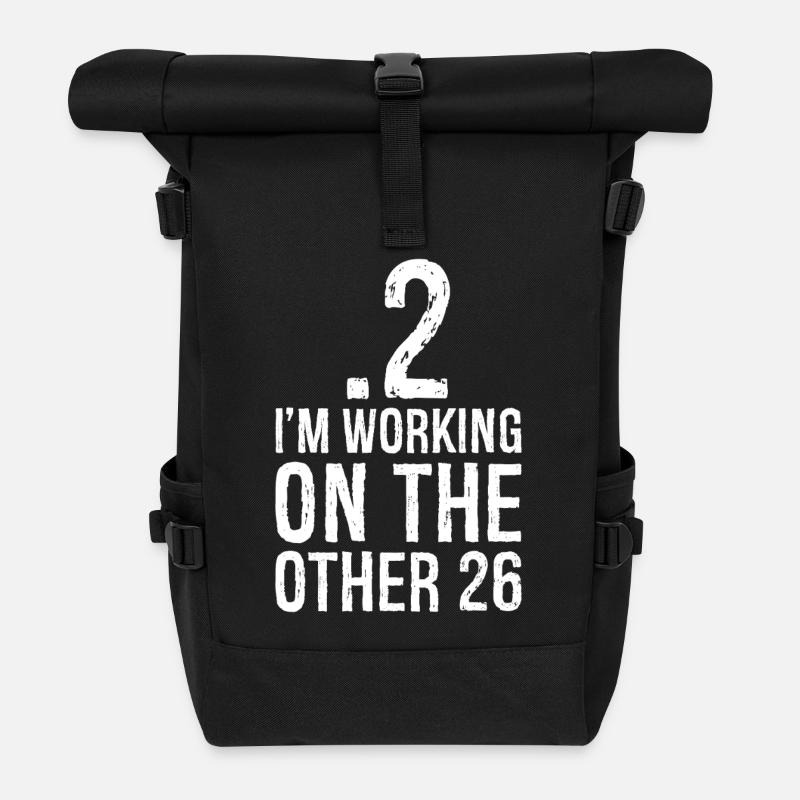 I'm working on the other 26 - Roll Top Backpack - black