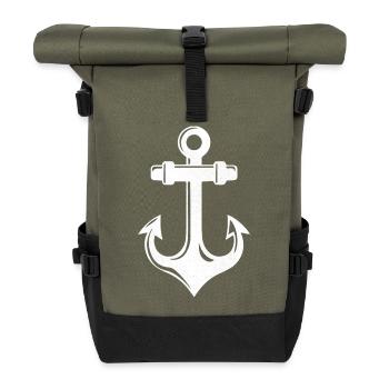 Cruise Ship trip - Roll Top Backpack - olive/black - Front
