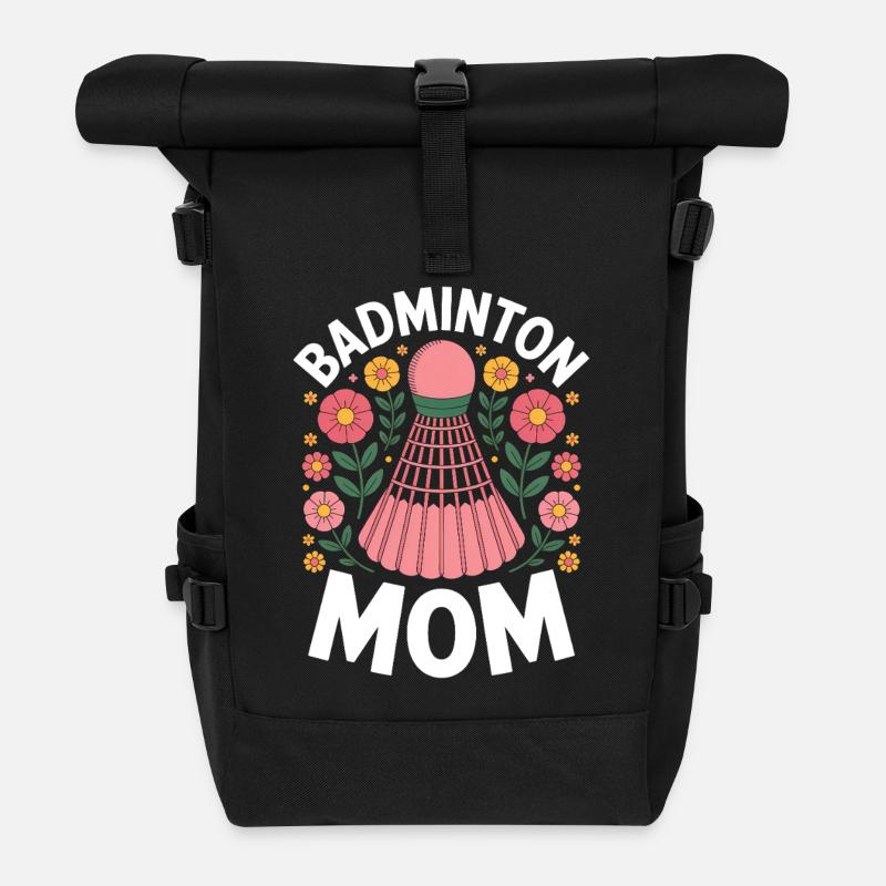 Cadeau, idée cadeau, dire, Noël, Badmi - Sac à dos roll top - noir
