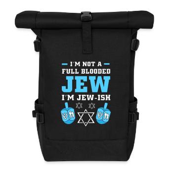 Hanukah Hanukkah Chanukkah - Rolltop Rucksack - Schwarz - Vorne
