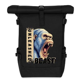 Gorrila UNLEASHED - Gym - Roll Top Backpack - black - Front