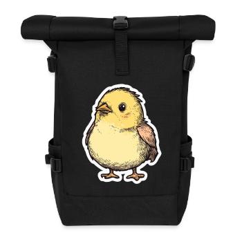 Chick - Roll Top Backpack - black - Front