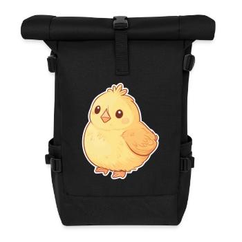 Chick - Roll Top Backpack - black - Front