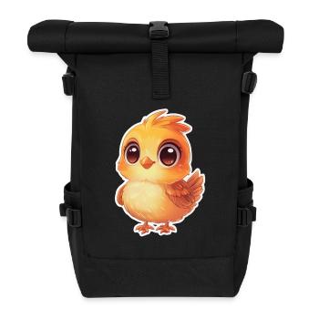 Chick - Roll Top Backpack - black - Front
