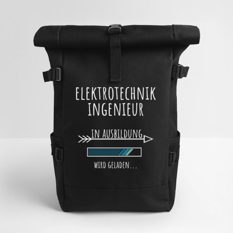 Electrical Engineering Studies Profession Education Roll Top Backpack