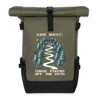 Side Quest: Hunting Wanderers | Ranger - Roll Top Backpack - olive/black - Front