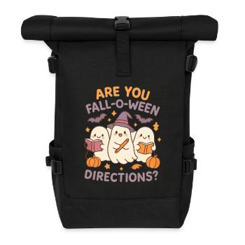 Êtes-vous Fall-O-Ween Directions Cadeaux amusants pour les enseignants - Sac à dos roll top - noir - Devant