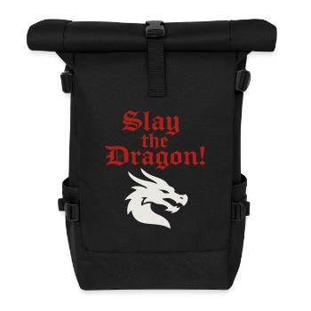 Guerrier Dragon - Sac à dos roll top - noir - Devant