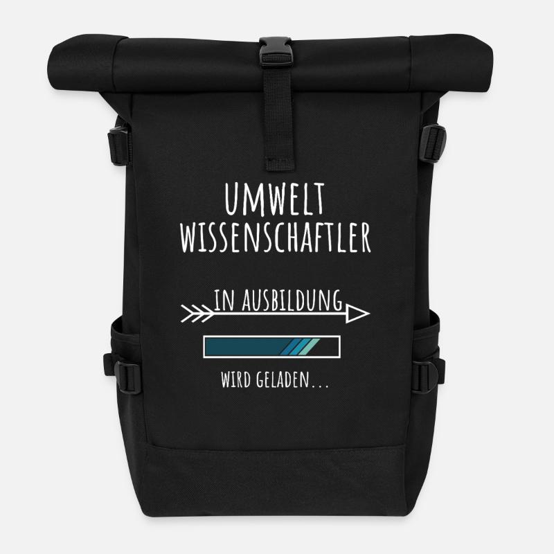 Umweltwissenschaften Studium Beruf Ausbildung - Rolltop Rucksack - Schwarz