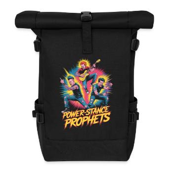 Power Stance Prophets Punk Rock Music - Roll Top Backpack - black - Front