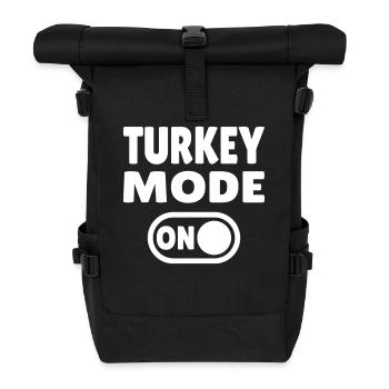 Mode dinde activé - Sac à dos roll top - noir - Devant