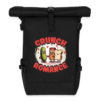 Cucumber Peanut Butter Toast Crunch Romance - Roll Top Backpack - black - Front