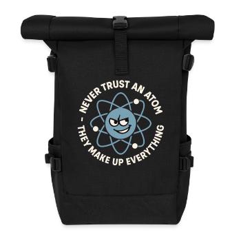 Blague drôle sur l’atome – Science Nerd Humour - Sac à dos roll top - noir - Devant