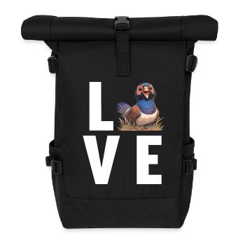 Pheasants Pheasant - Roll Top Backpack - black - Front