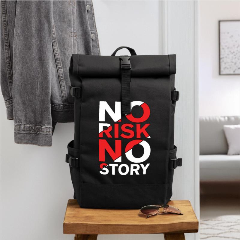 Pas de risque, pas d’histoire Sac à dos roll top