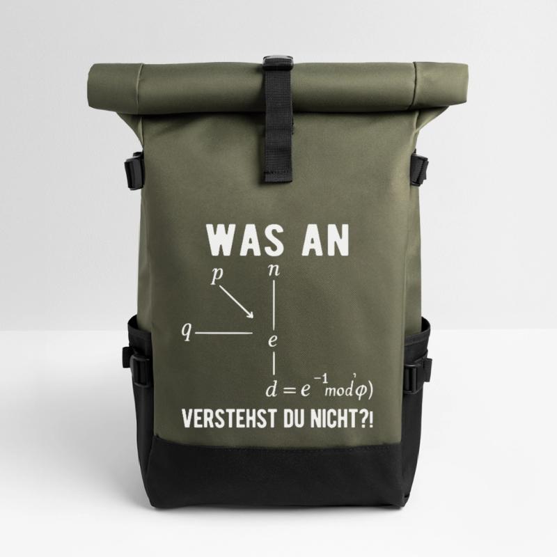 Informatiker Programmierer Computer Nerd Spruch  Rolltop Rucksack