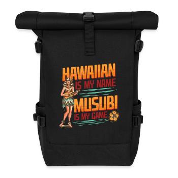 Musubi - Roll Top Backpack - black - Front