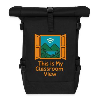 Digitale - Rolltop Rucksack - Schwarz - Vorne