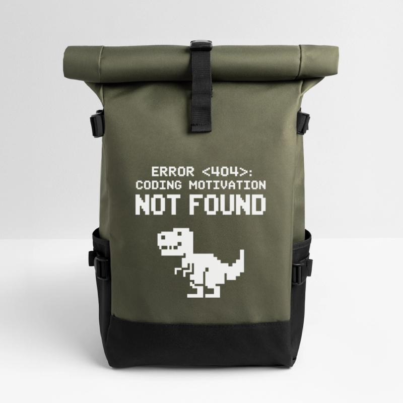 Debugging Programming Humor Engineer Roll Top Backpack