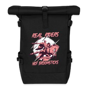 Anti Hobby Horsing - Rolltop Rucksack - Schwarz - Vorne